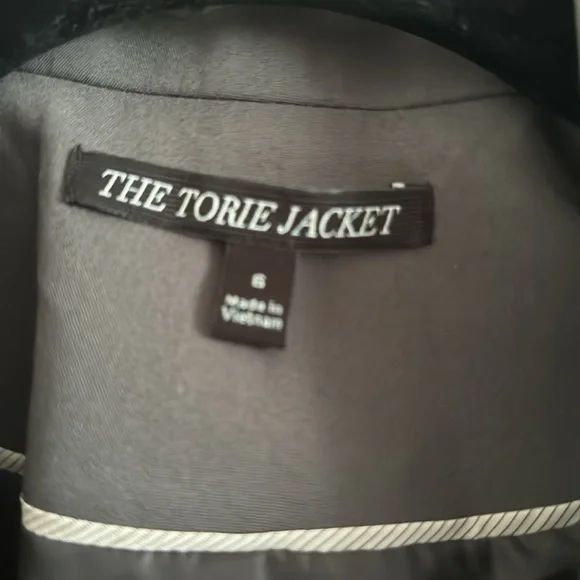 Gray Grey women’s suit jacket The Torie Jacket Size 6 for office official - Picture 5 of 5